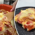 Een makkelijke zomerse ovenschotel gemaakt met wat je maar in